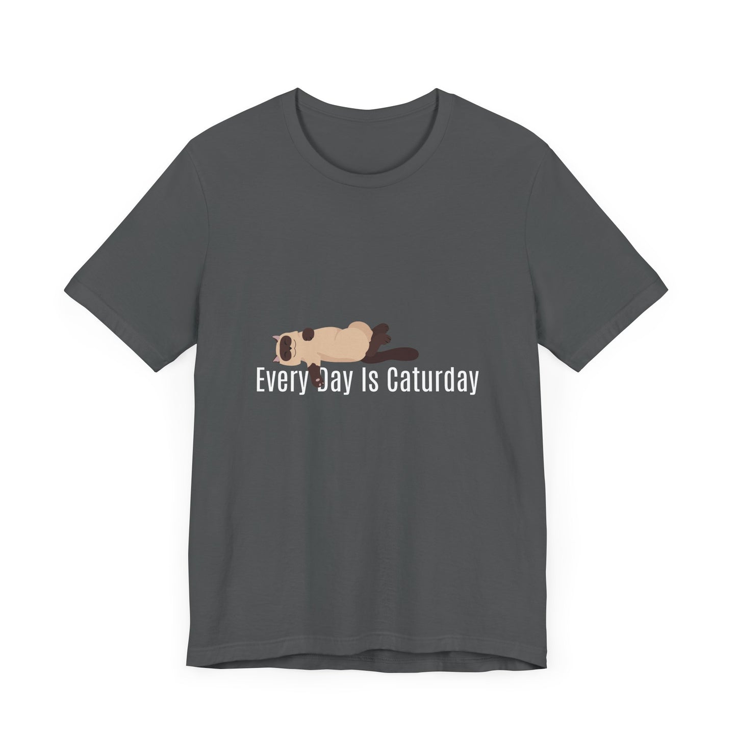 Everyday is Caturday, Unisex Cat Lover T-Shirt