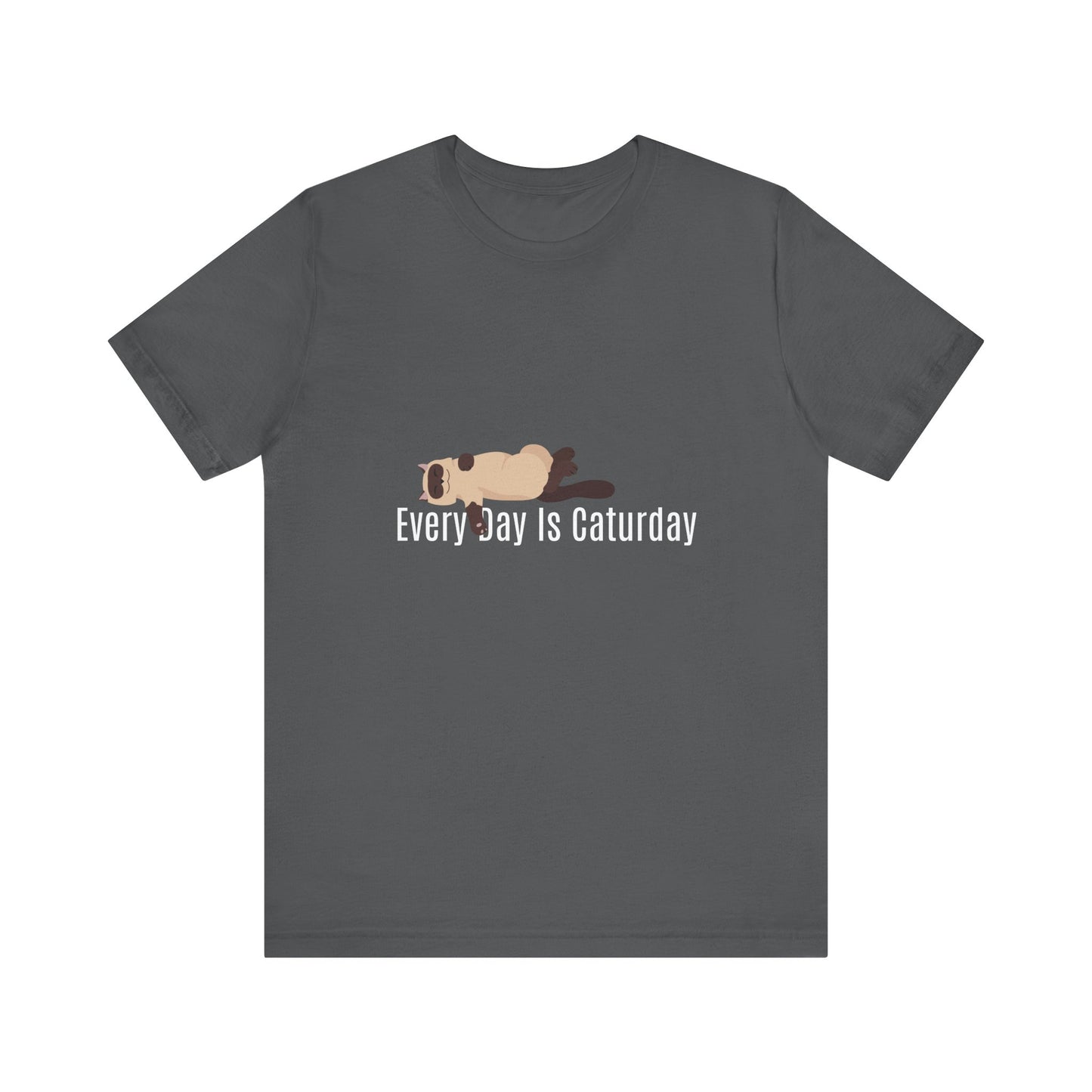 Everyday is Caturday, Unisex Cat Lover T-Shirt