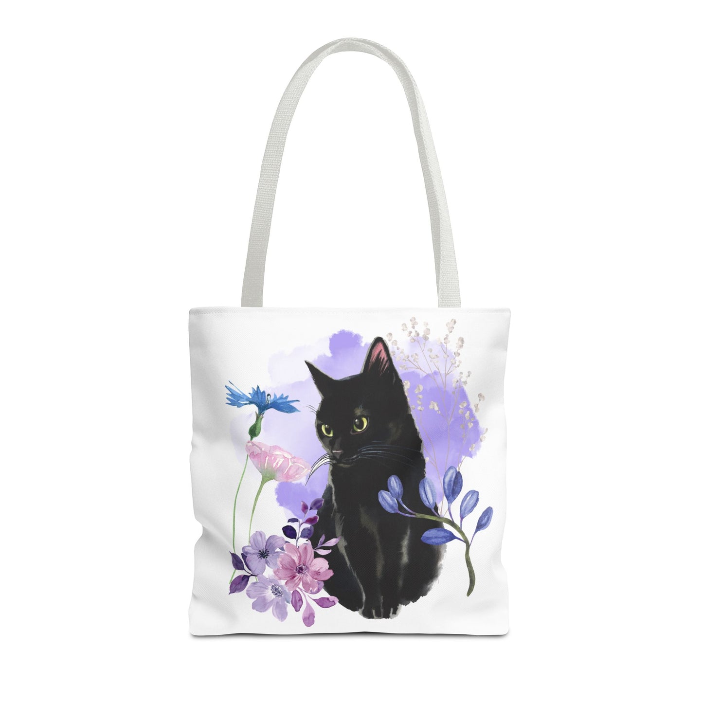 Elegant Cat Tote Bag - Stylish Eco-Friendly Cat Lover Gift, Perfect for Shopping, Casual Outings, Cat Mom, Birthday, All Occasions