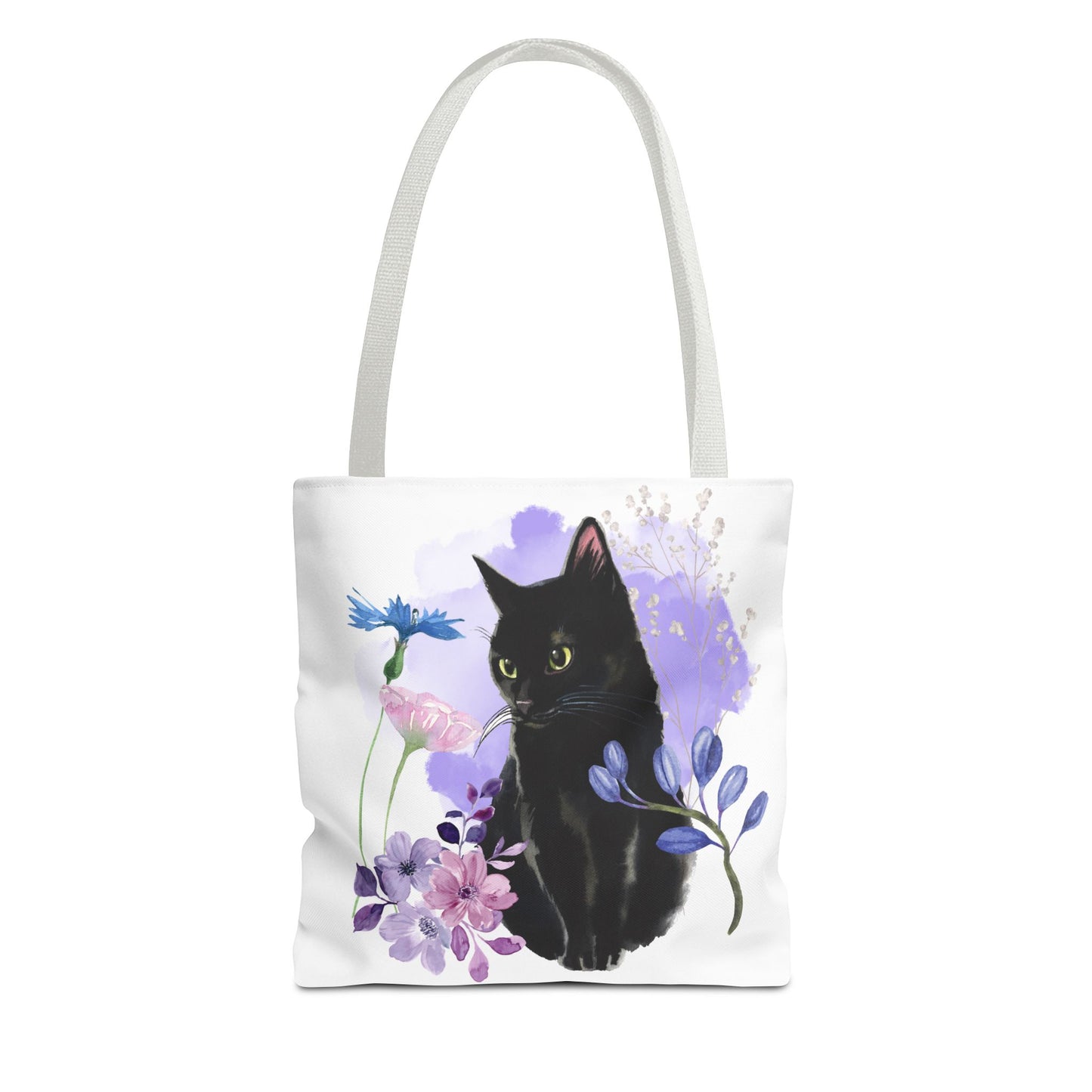 Elegant Cat Tote Bag - Stylish Eco-Friendly Cat Lover Gift, Perfect for Shopping, Casual Outings, Cat Mom, Birthday, All Occasions