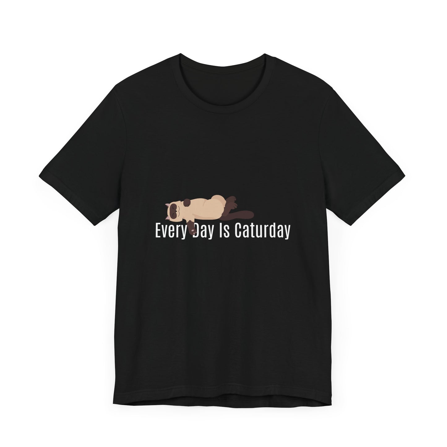 Everyday is Caturday, Unisex Cat Lover T-Shirt