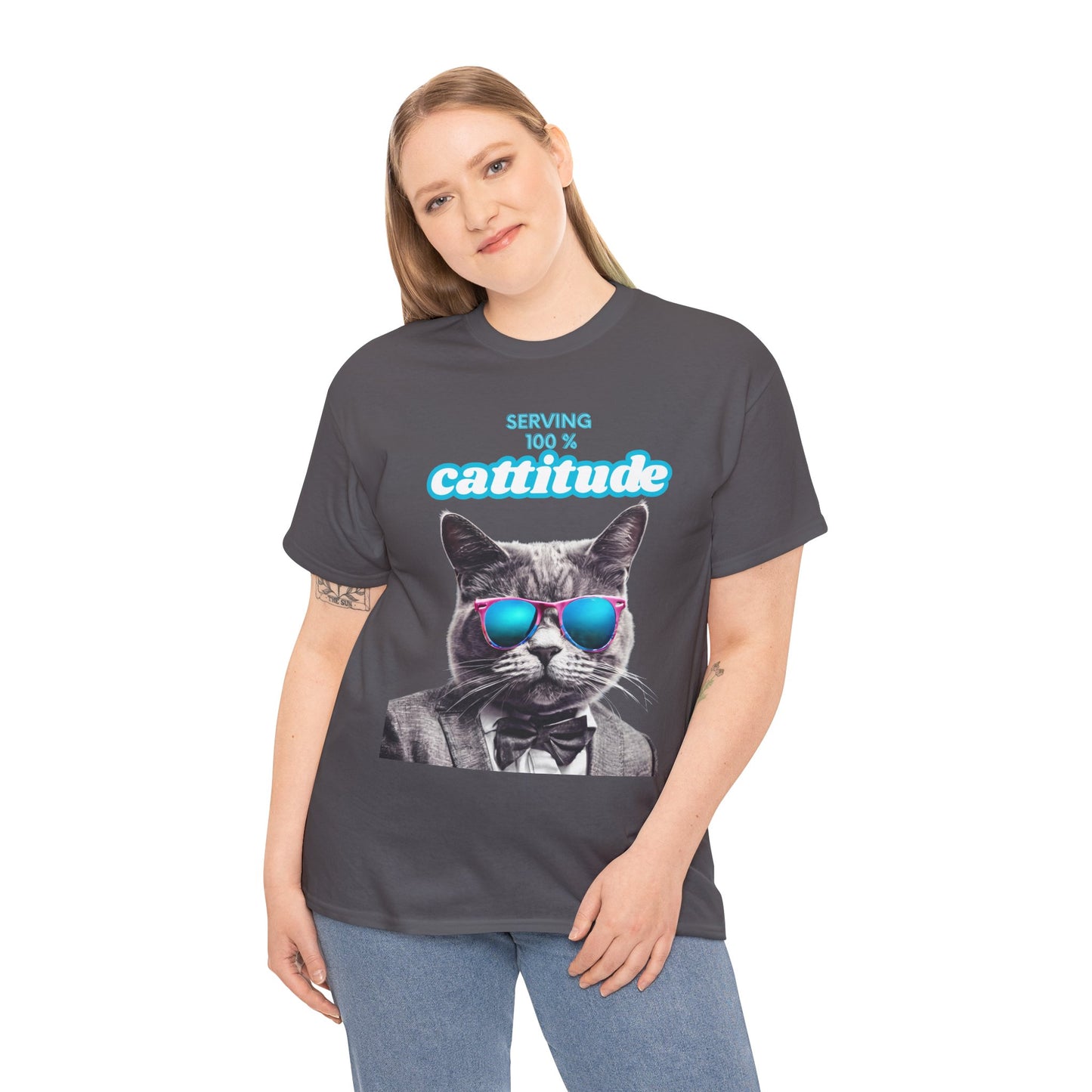 Cool Cat Attitude Unisex Tee