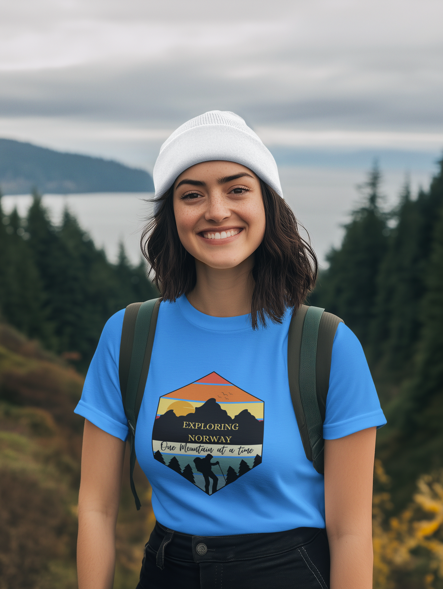 Exploring Norway – One Mountain at a Time | T-skjorte for turelskere
